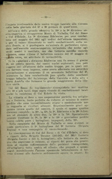 Il diario della nostra guerra : bollettini ufficiali dell'esercito e della marina